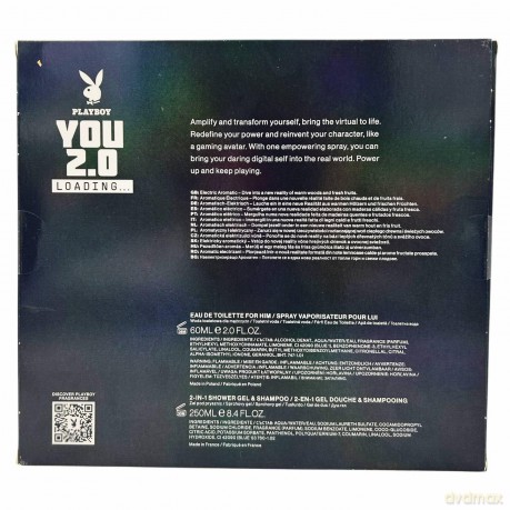 Playboy You 2.0 Loading For Him - woda toaletowa 60 ml + shower gel 250 ml