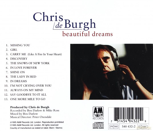 Chris De Burgh: Beautiful Dreams [CD]