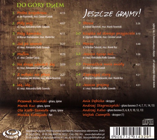 Do Góry Dnem: Jeszcze Grajmy (digipack) [CD]