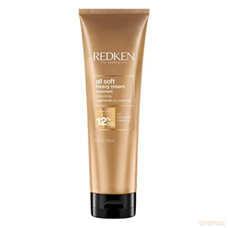 Redken All Soft Heavy Cream (Super Treatment) Softening Mask For Dry And Brittle Hair - Volume: 250 ml - new packaging