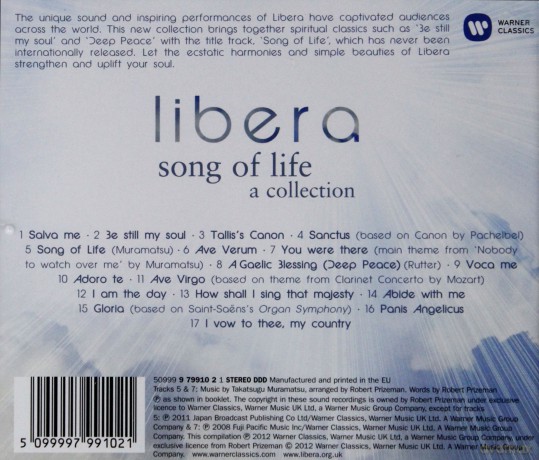 Libera: Songs Of Life Ibera [CD]