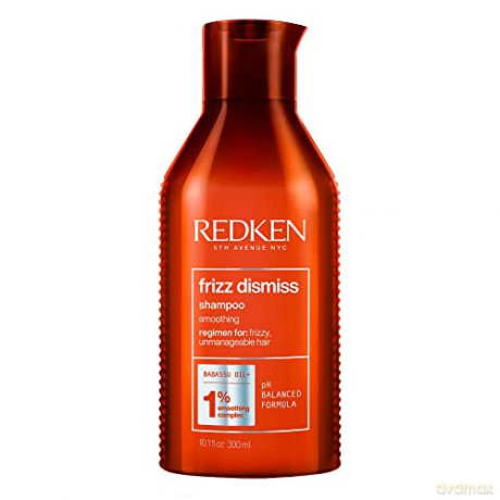 Redken Smoothing Shampoo For Unruly And Frizzy Hair Frizz Dismiss (Shampoo) - Volume: 300 ml