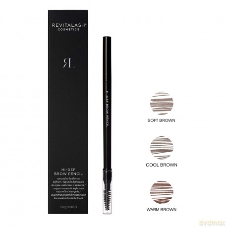 RevitaLash Eyebrow pencil with brush Hi-def Brow Pencil 0.14 g - Shade: Soft Brown