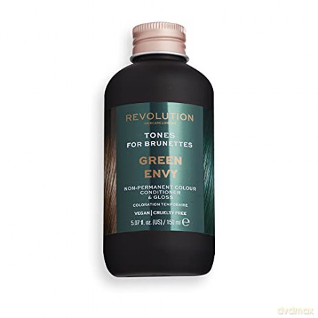 Revolution Haircare Hair color for brunettes Tones For Brunettes 150 ml - Shade: Green Envy
