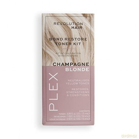 Revolution Haircare Plex hair color (Bond Restore Toner Kit) 90 ml - Shade: Champagne