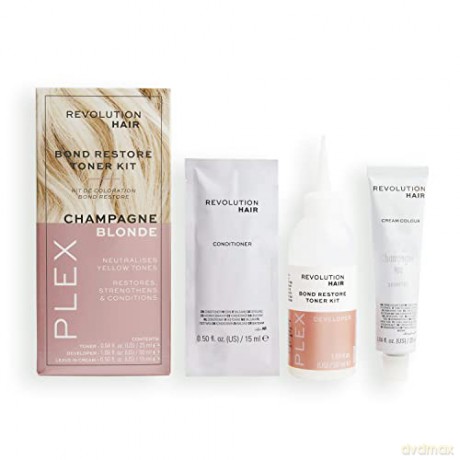 Revolution Haircare Plex hair color (Bond Restore Toner Kit) 90 ml - Shade: Champagne