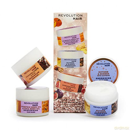 Revolution Haircare Winter Fruit Mini Hair Mask Gift Set