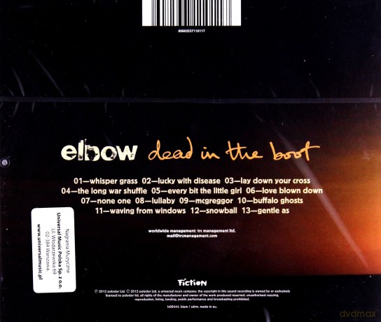 Elbow: Dead In The Boot [CD]