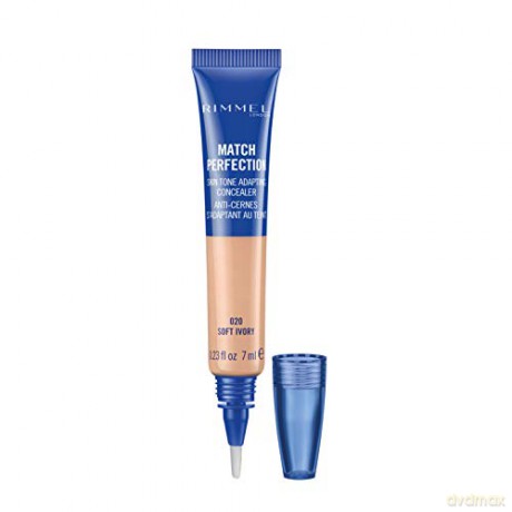 Rimmel Concealer and brightener 2 in 1 Match Perfection 7 ml - Shade: 020 Soft Ivory