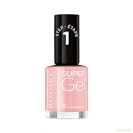 Rimmel Gel nail polish Super Gel (Nail Polish) 12 ml - Shade: 021 New Romantic