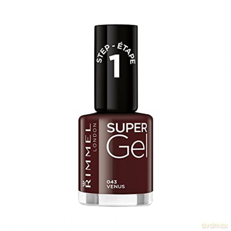 Rimmel Gel nail polish Super Gel (Nail Polish) 12 ml - Shade: 043 Venus
