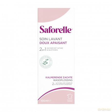 Saforelle Gel for intimate hygiene - Volume: 100 ml