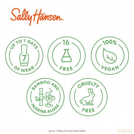 Sally Hansen Nail polish good. kind. pure. 10 ml - Shade: 330 Beet It