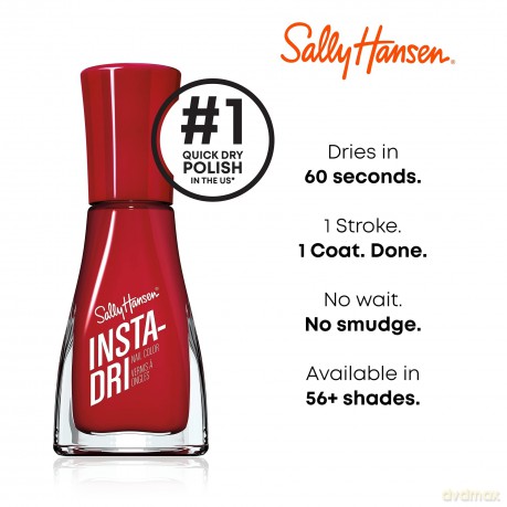 Sally Hansen SH nail polish Insta Dri - Shade: 359 Hail Cherry