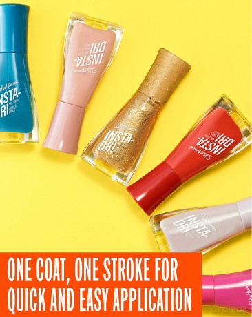 Sally Hansen SH nail polish Insta Dri - Shade: 563 Silver Stallion