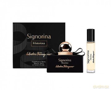 Salvatore Ferragamo Signorina Misteriosa - woda perfumowana 50 ml + woda perfumowana 10 ml