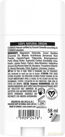 Schmidt´s Solid deodorant Kokos & kaolin clay (Deo Stick) 58 ml