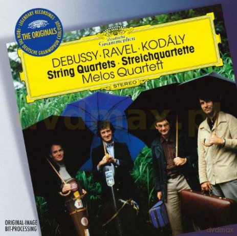 Melos Quartet: Debussy,Ravel,Kodaly  [CD]