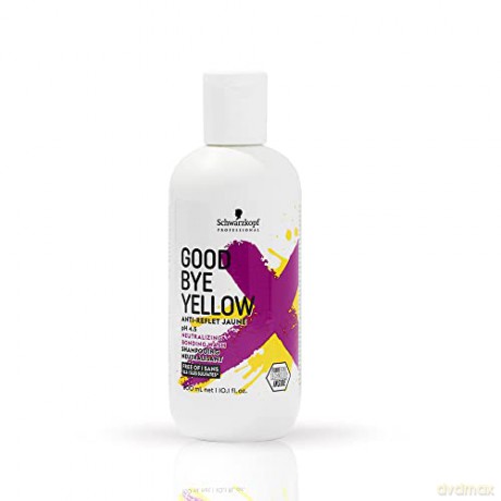 Schwarzkopf Professional Shampoo for neutralizing yellow tones of colored and highlighted hair Goodbye Yellow - Volume: 300 ml