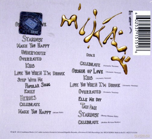 Mika: The Origin Of Love (deluxe) (digipack) [2CD]