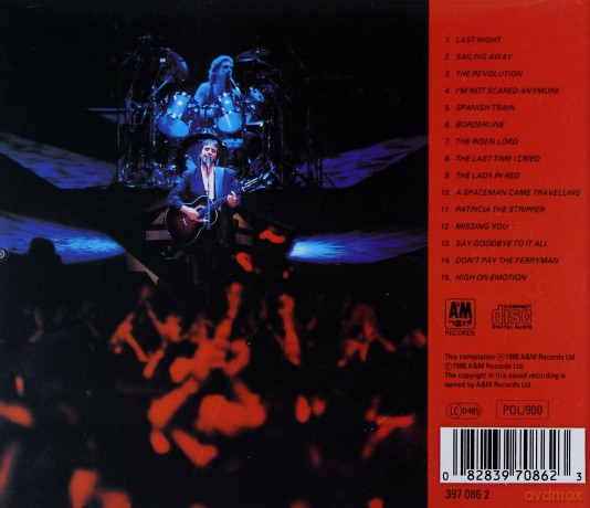 Chris De Burgh: High On Emotion - Live... [CD]