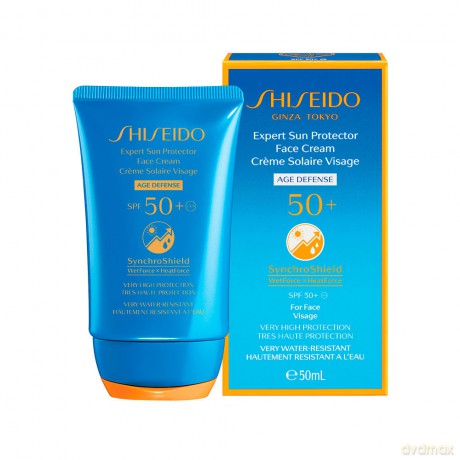 Shiseido Waterproof protective face cream SPF 50+ Expert Sun Protector (Face Cream) 50 ml