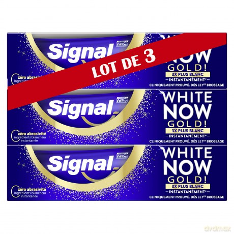 Signal Whitening toothpaste White Now Gold 75 ml