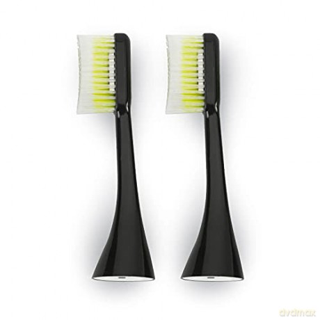 Silk`n Replacement heads for ToothWave Extra Soft Large toothbrush Black 2 pcs