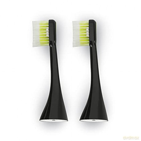Silk`n Replacement heads for ToothWave Extra Soft Small toothbrush Black 2 pcs