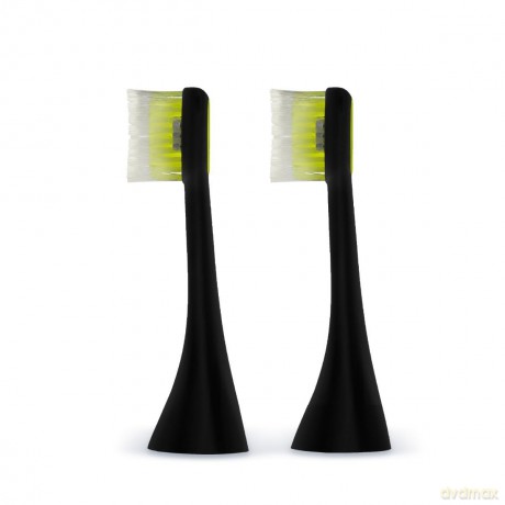 Silk`n Spare heads for ToothWave Soft Small toothbrush Black 2 pcs