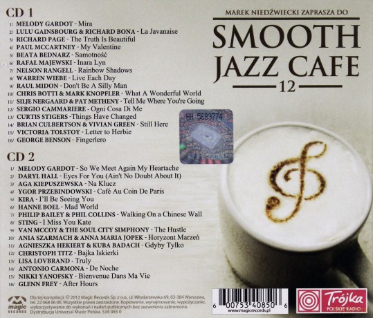 Smooth Jazz Cafe vol.12 - Marek Niedźwiecki Zaprasza [2CD]