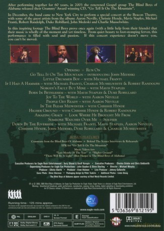 The Blind Boys Of Alabama: Go Tell It On The Mountain - Live In New York [DVD]