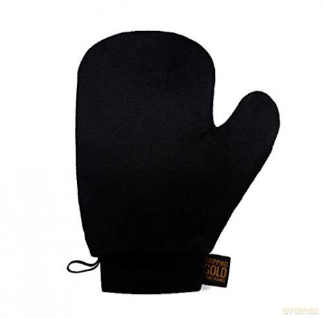 SOSU by Suzanne Jackson Application Glove Dripping Gold Velvet (Tanning Mitt)
