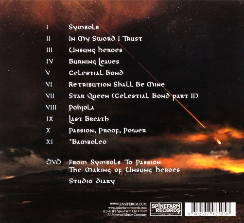 Ensiferum: Unsung Heroes Limited Edition (digipack) [CD]+[DVD]