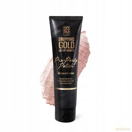 SOSU by Suzanne Jackson Tělový peeling Dripping Gold Pre-Party Polish (Body Scrub) 150 ml