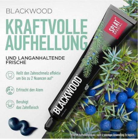 SPLAT Black toothpaste Blackwood 75 ml