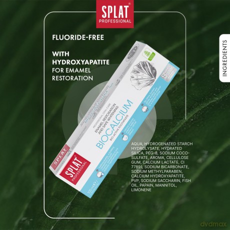 SPLAT Remineralizing toothpaste for sensitive teeth Biocalcium 100 ml