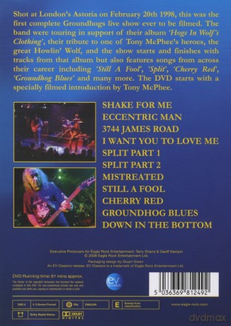 The Groundhogs: Live At The Astoria [DVD]