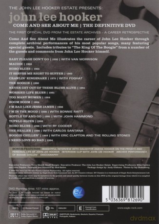 John Lee Hooker: Come And See About Me [DVD]