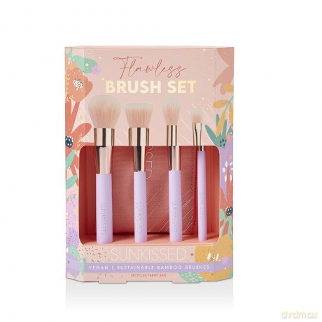 SUNKISSED Flawless Brush Set gift set