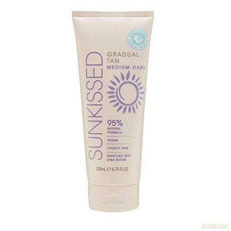 SUNKISSED Sunkissed Gradual Tan Medium Dark 200 ml 95 Percent