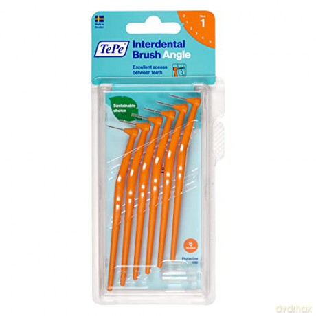 TePe Interdental brushes Angle 6 pc - Variant: 0.45mm orange