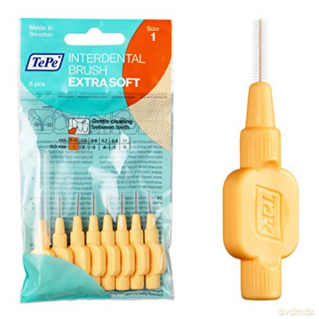 TePe Soft interdental brushes eXRate 8 pieces - Variant: 0,45 mm orange