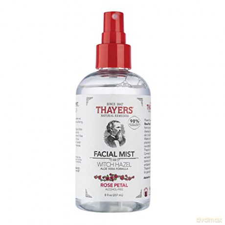Thayers THAYERS ALCOHOL-FREE WITCH HAZEL FACIAL MIST TONER WITH ALOE VERA FORMULA ROSE PETAL - Volume: 237 ml