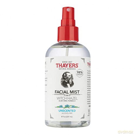 Thayers THAYERS ALCOHOL-FREE WITCH HAZEL FACIAL MIST TONER WITH ALOE VERA FORMULA UNSCENTED - Volume: 237 ml