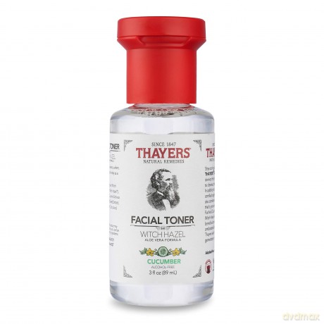 Thayers THAYERS ALCOHOL-FREE WITCH HAZEL FACIAL TONER WITH ALOE VERA FORMULA CUCUMBER - Volume: 89 ml