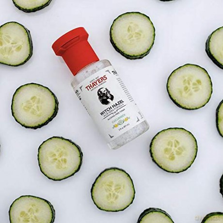 Thayers THAYERS ALCOHOL-FREE WITCH HAZEL FACIAL TONER WITH ALOE VERA FORMULA CUCUMBER - Volume: 89 ml