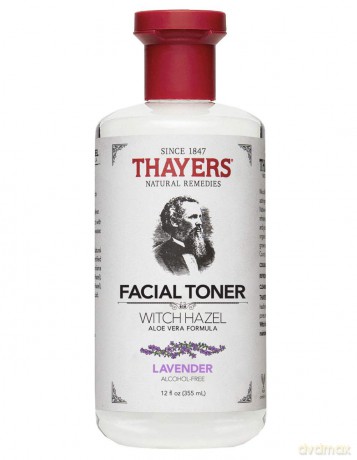 Thayers THAYERS ALCOHOL-FREE WITCH HAZEL FACIAL TONER WITH ALOE VERA FORMULA LAVENDER - Volume: 355 ml