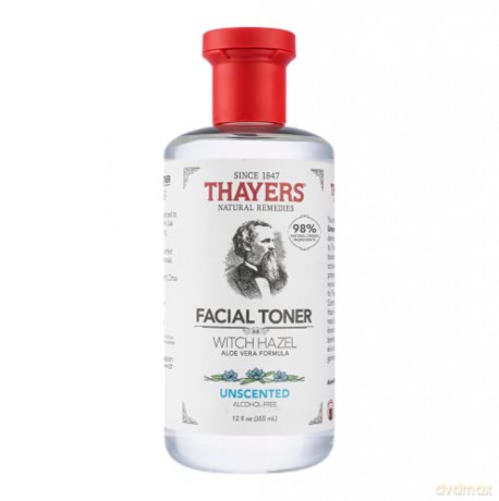 Thayers THAYERS ALCOHOL-FREE WITCH HAZEL FACIAL TONER WITH ALOE VERA FORMULA UNSCENTED - Volume: 355 ml