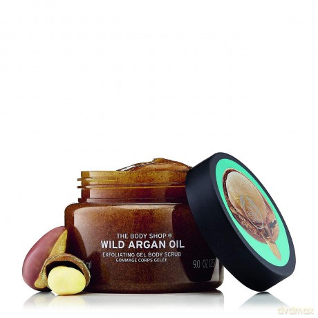 The Body Shop Body peeling Wild Argan Oil (Exfoliating Gel Body Scrub) 250 ml